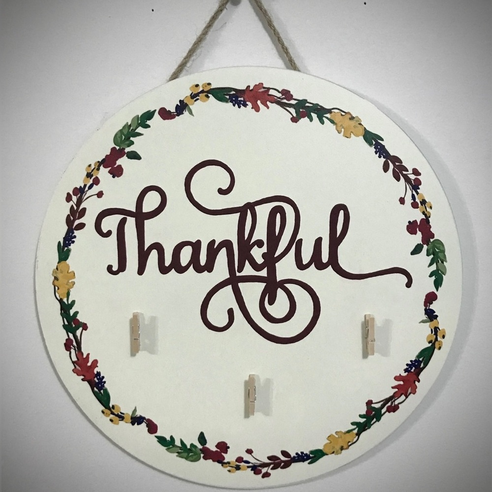 Thankful picture holders